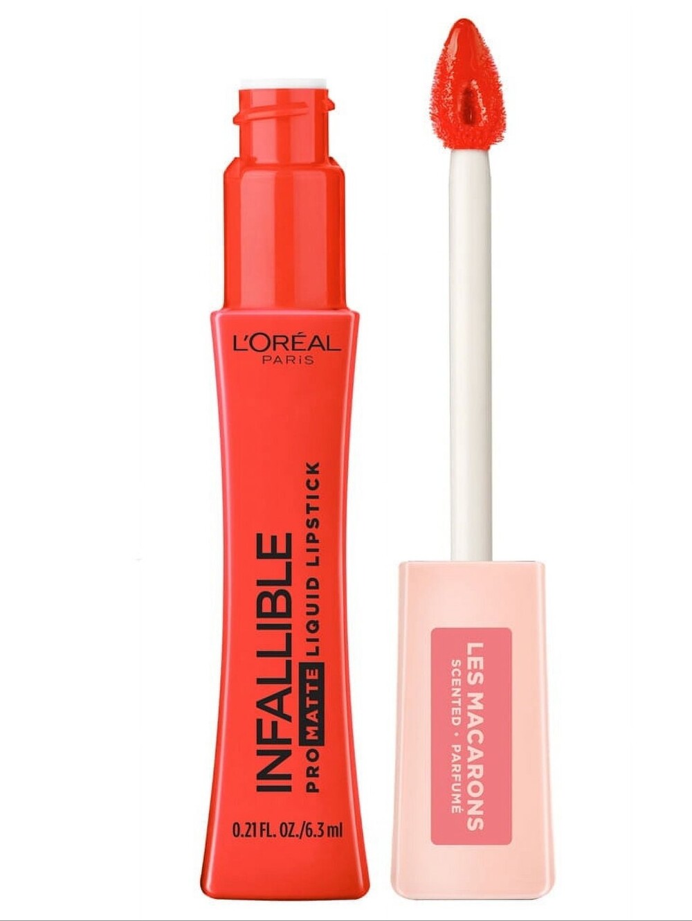 L'oreal Pro Matte Les Macarons Scented Liquid Lipstick  Mademoiselle Mango